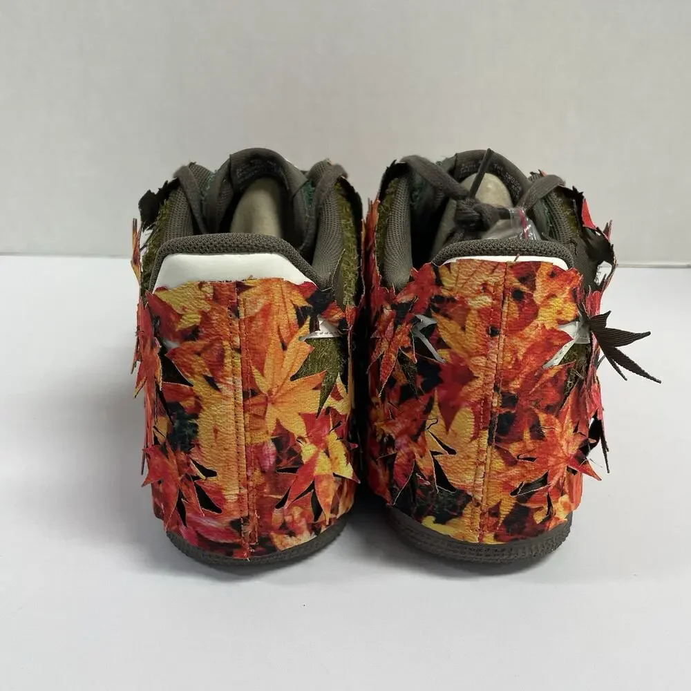Nike Air Force 1 Low LX Leaf Camo IM8062 368 Size 11.5 Orange Green Fall Hunting